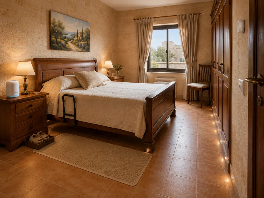 Bedroom and night route - After