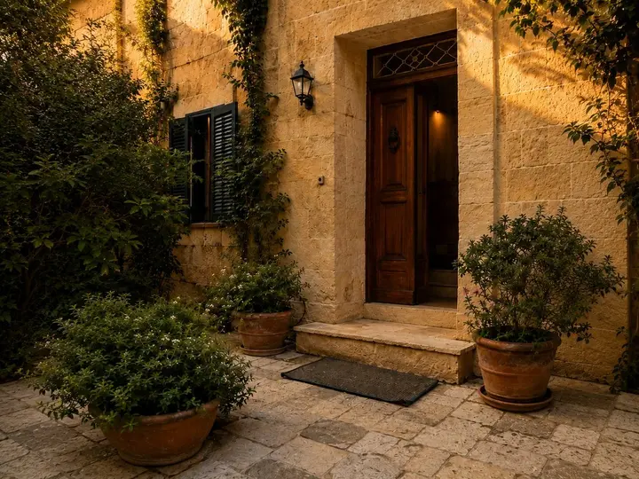Entrance access - Before