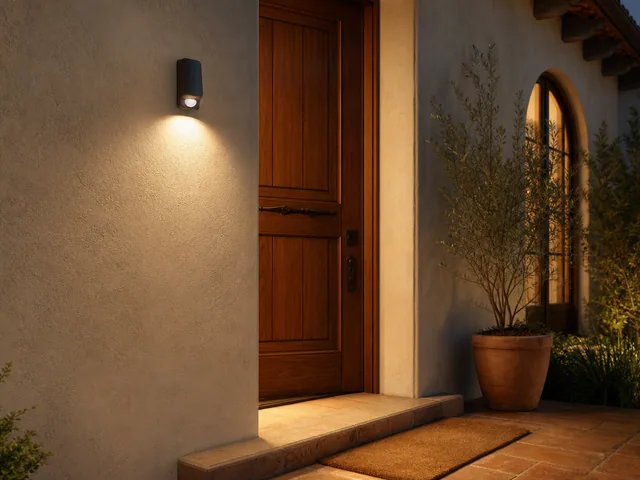 Improved Entrance Lighting